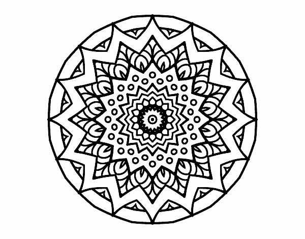 Crescente mandala