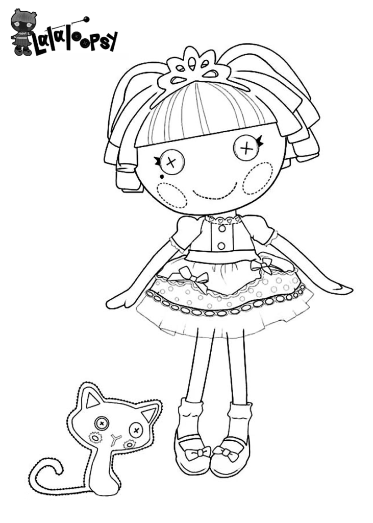 Lalaloopsy para colorir legal