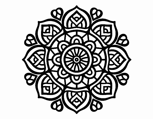 Mandala para a concentração mental