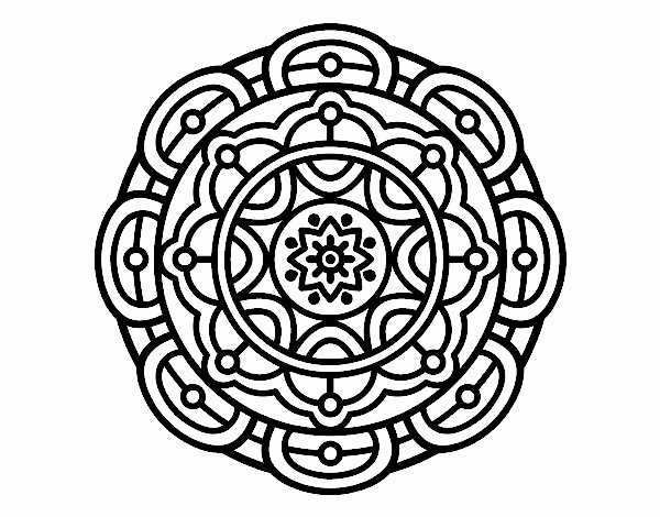 Mandala para relaxamento mental