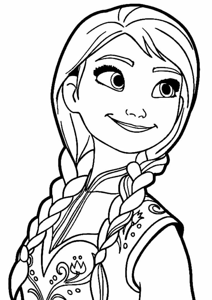 Desenhos para pintar e imprimir do Frozen