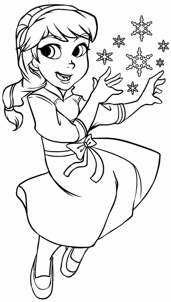 desenho da frozen para colorir 20