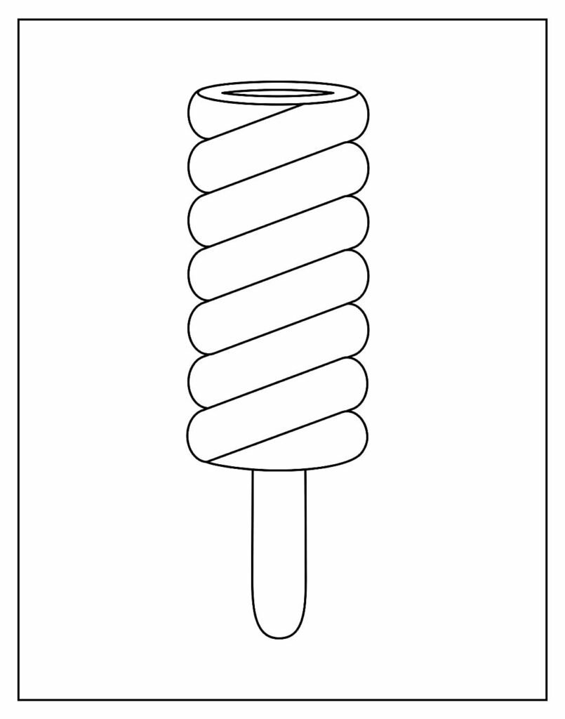 desenho de picole e sorvete para pintar 30