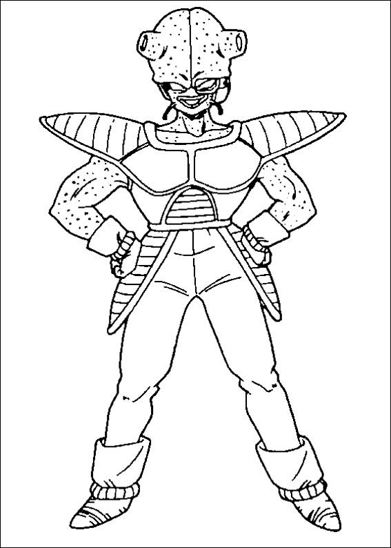 Frieza Dragon Ball z – Desenhos para Colorir