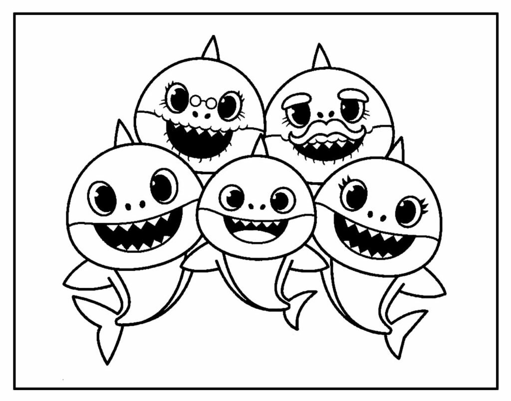 desenho lindo de baby shark 10