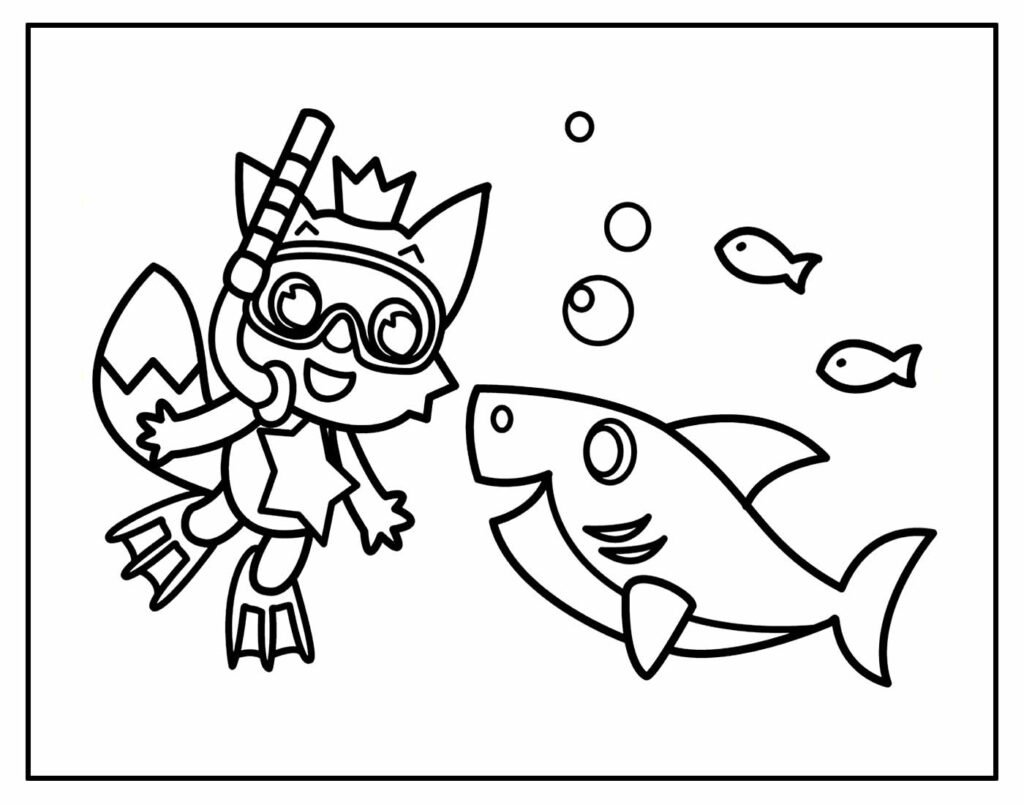 desenho lindo de baby shark 5