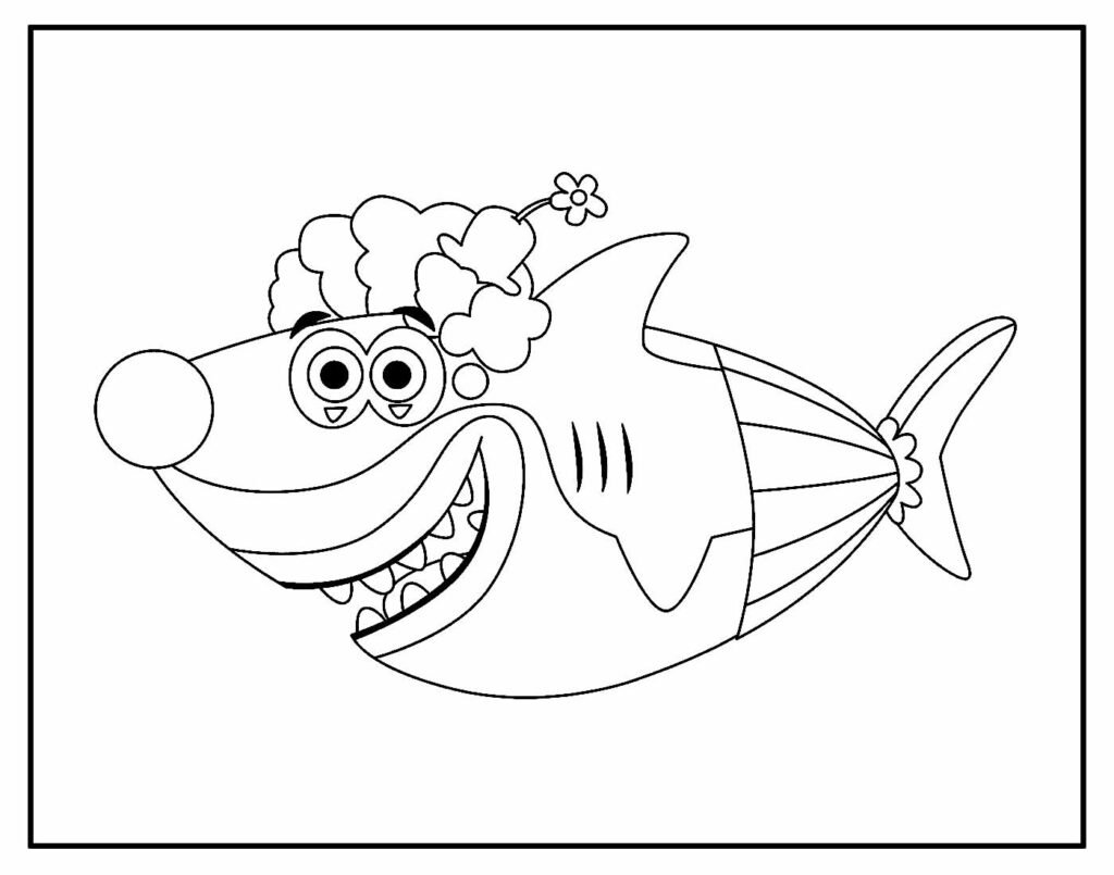 desenho lindo de baby shark 6