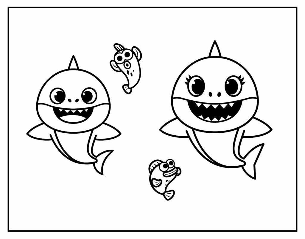 desenho lindo de baby shark 8