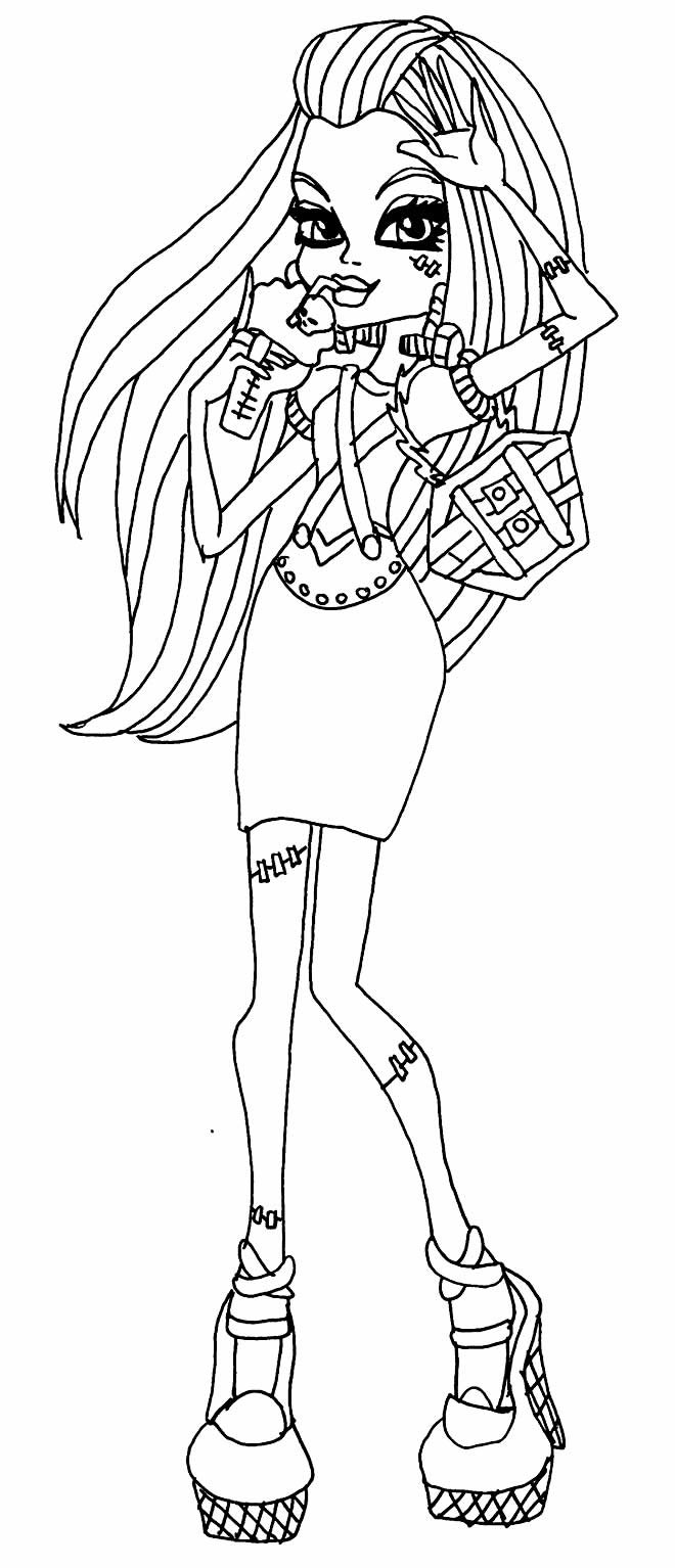 Desenhos Da Monster High Para Colorir E Imprimir 1372