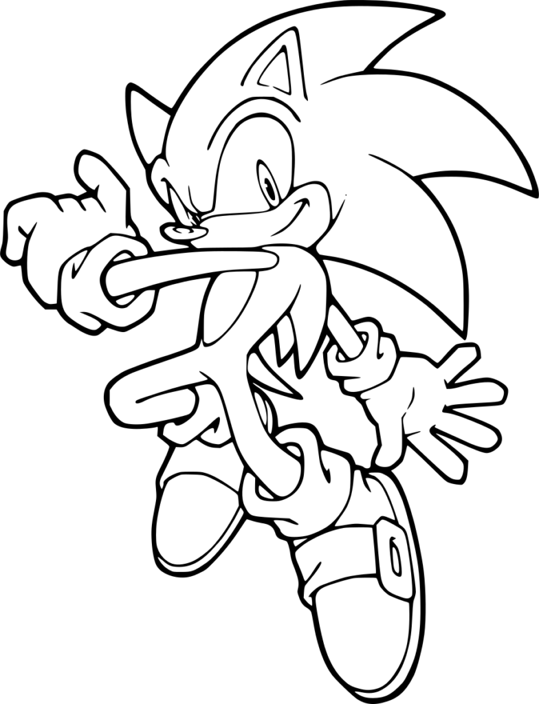 desenho sonic maravilhoso