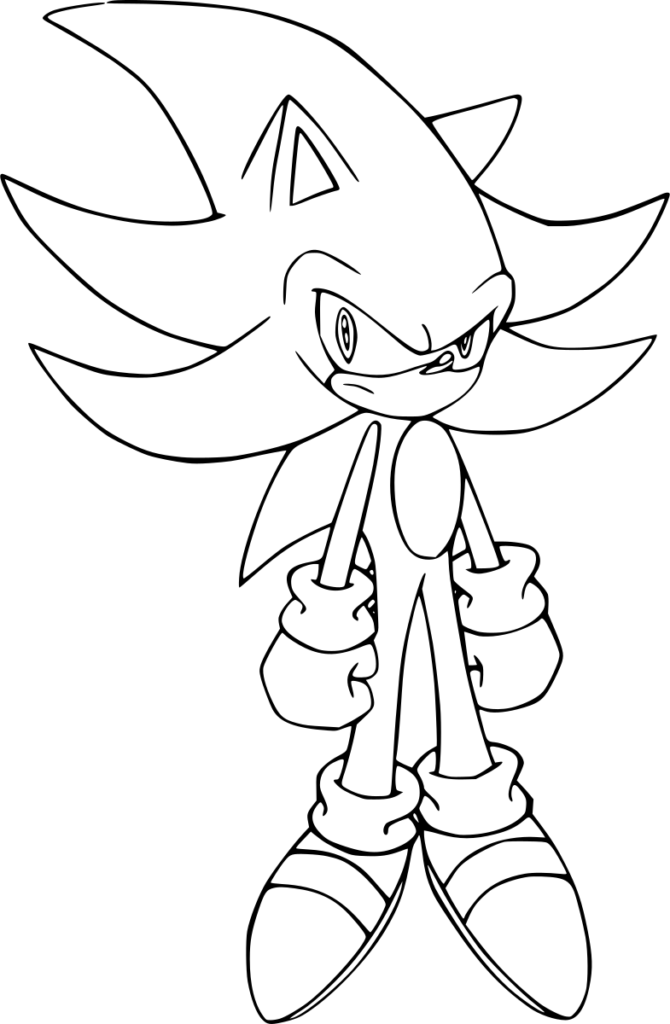 35+ Desenhos do Silver Sonic para Imprimir e Colorir/Pintar