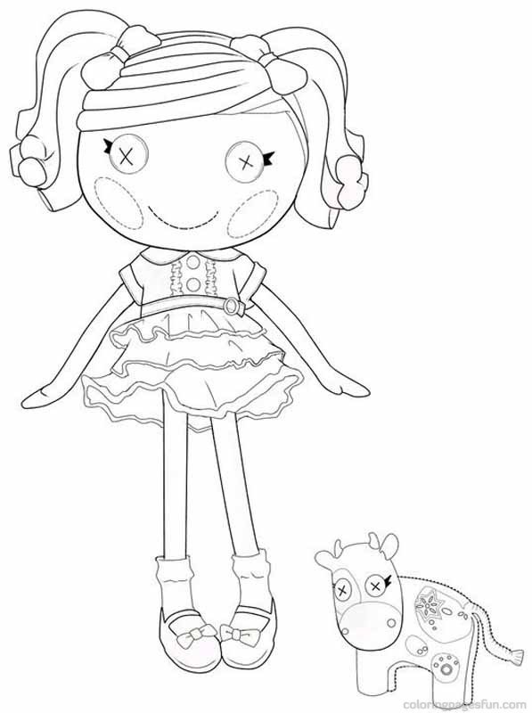 desenhos Lalaloopsy para colorir