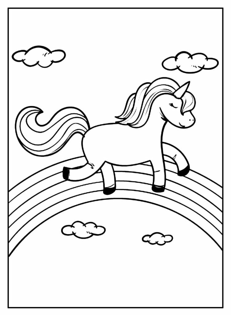 desenhos de arco iris para colorir 10