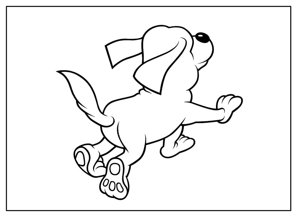 desenhos de cachorros para colorir 20