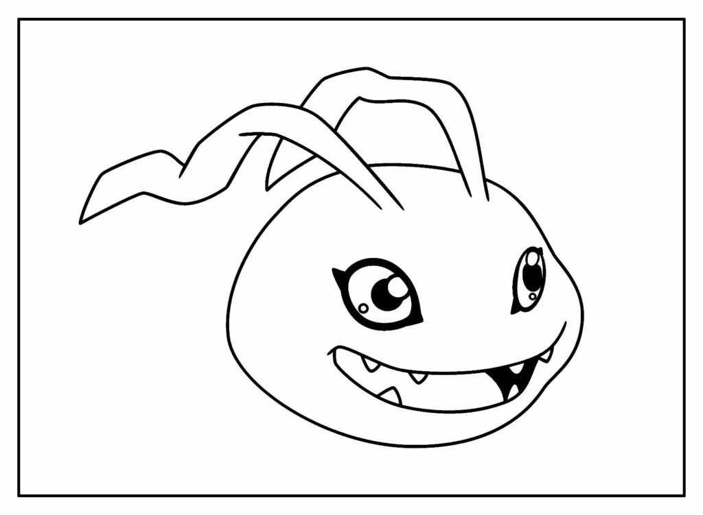 desenhos de digimon para colorir 13