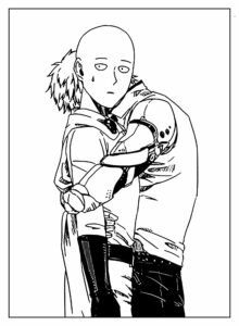 desenhos de one punch man para colorir 19 220x300 1