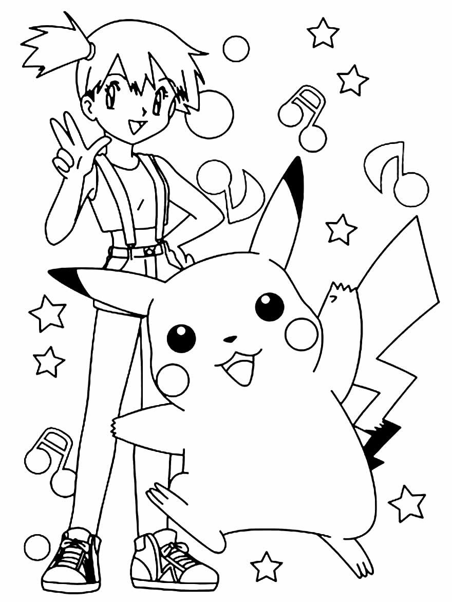 Desenhos Do Pikachu Para Colorir E Imprimir 4399