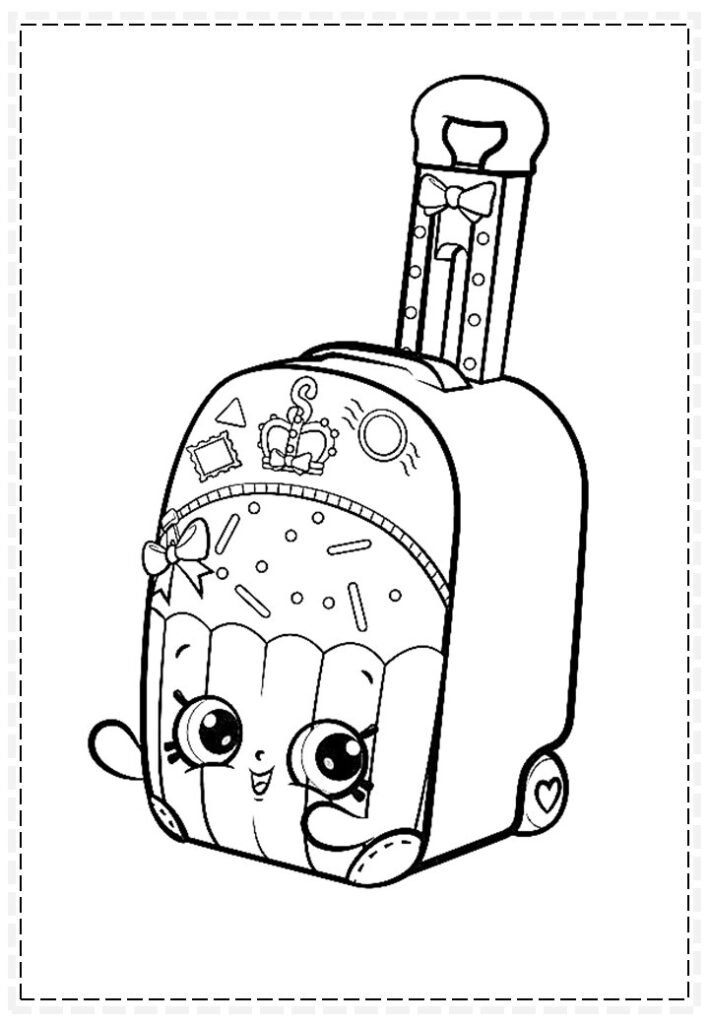 200 Desenhos dos Shopkins para Colorir e Imprimir