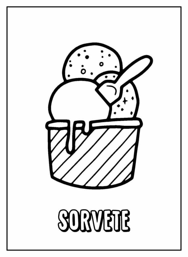 desenhos de sorvete para colorir 19