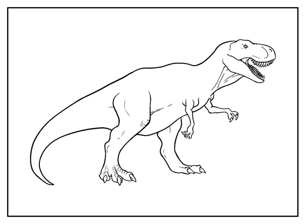 desenhos de t rex para colorir 11 1