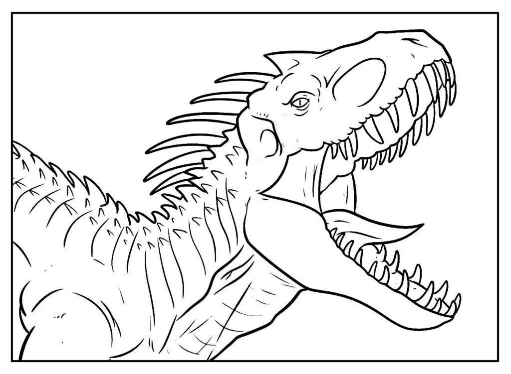 desenhos de t rex para colorir 16 1