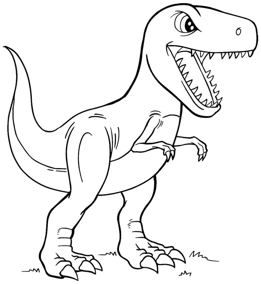 Desenho Para Colorir luta entre t-rex e estegossauro - Imagens Grátis Para  Imprimir - img 31138