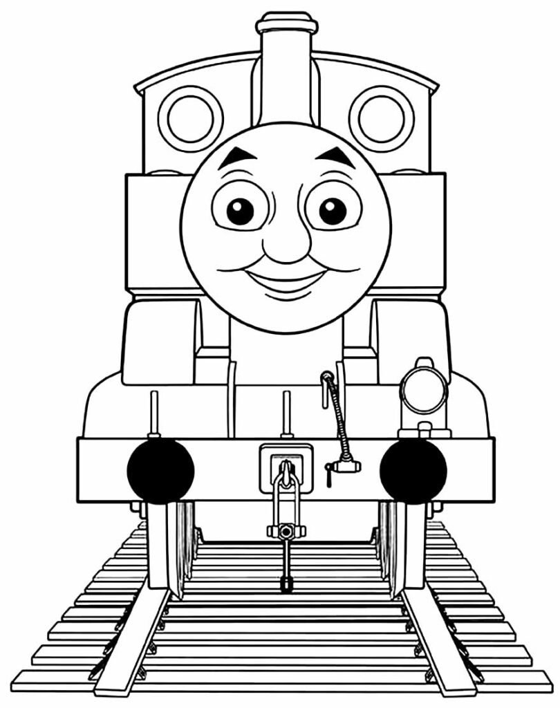 Desenho de Thomas e seus amigos grátis para descarregar e colorir - Thomas  e seus amigos - Just Color Crianças : Páginas para colorir para crianças