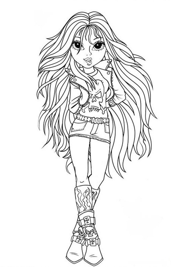 desenhos moxie girlz para colorir grande