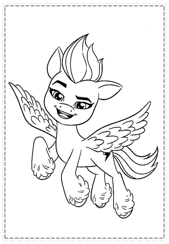 100 Desenhos do My Little Pony para Colorir e Imprimir