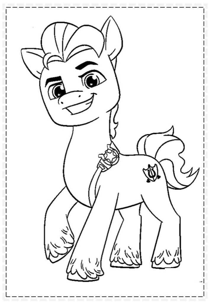 Desenhos das realezas my little pony para colorir