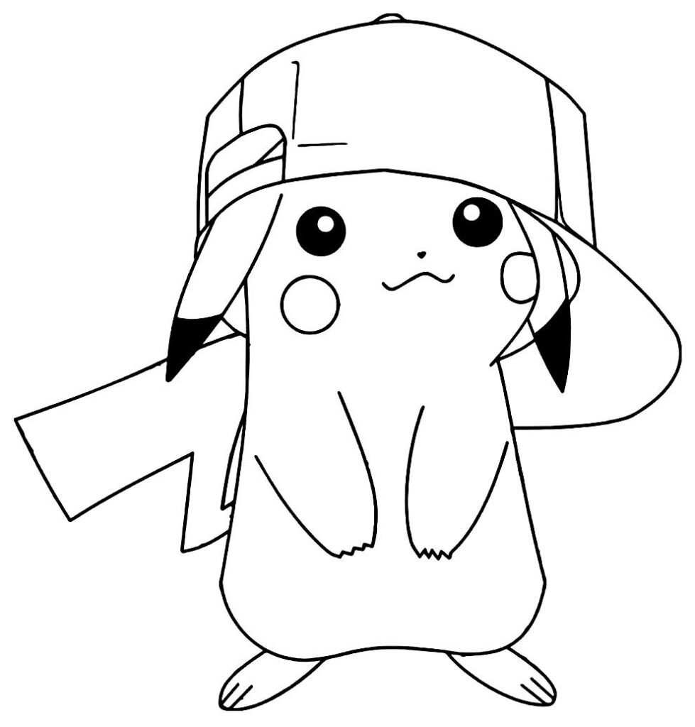 Como desenhar um lindo Chibi Pikachu e Teddiursa (Pokémon) –  –  Desenhos para Colorir