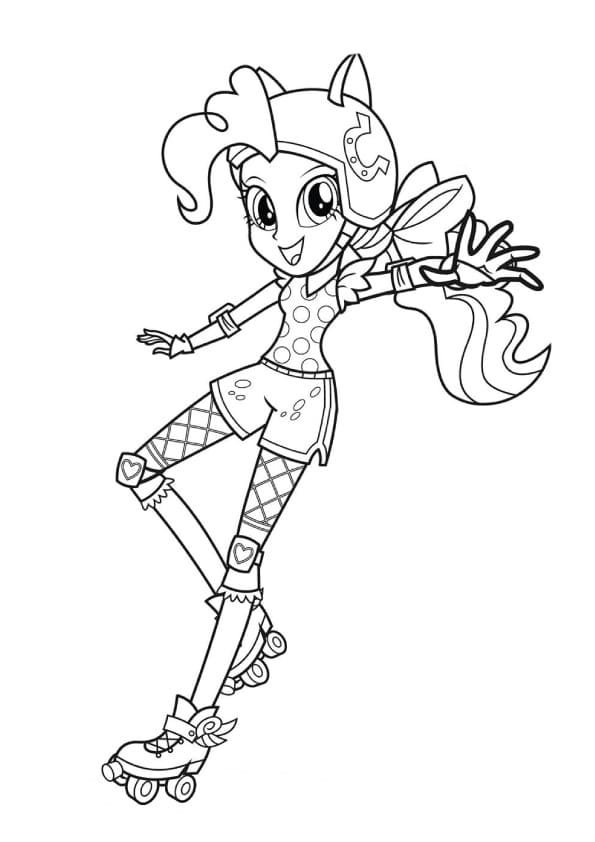 desenhos para colorir equestria girls esporte