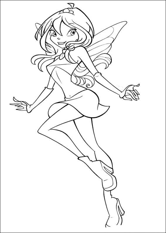 desenhos winx para colorir imprimir