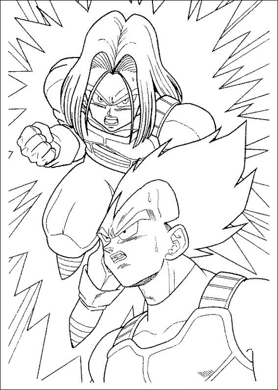 Drawing Goku Vegeta Trunks e Goten - Desenhando Dragon Ball Super