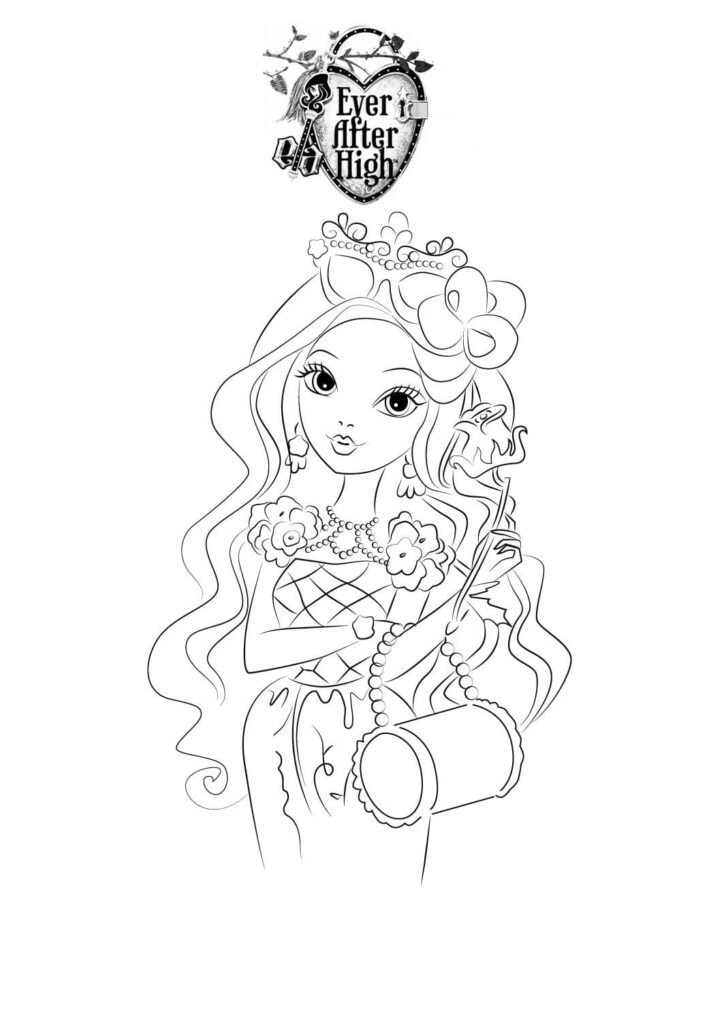 ever after high para colorir legal