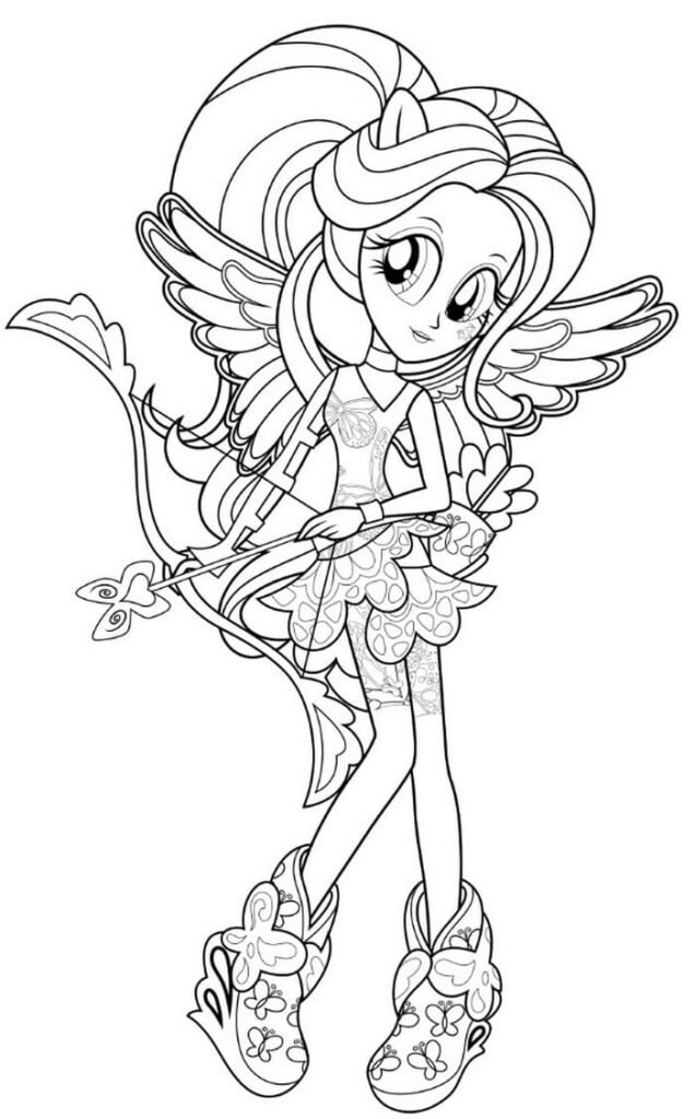 imagens equestria girls para colorir beauty