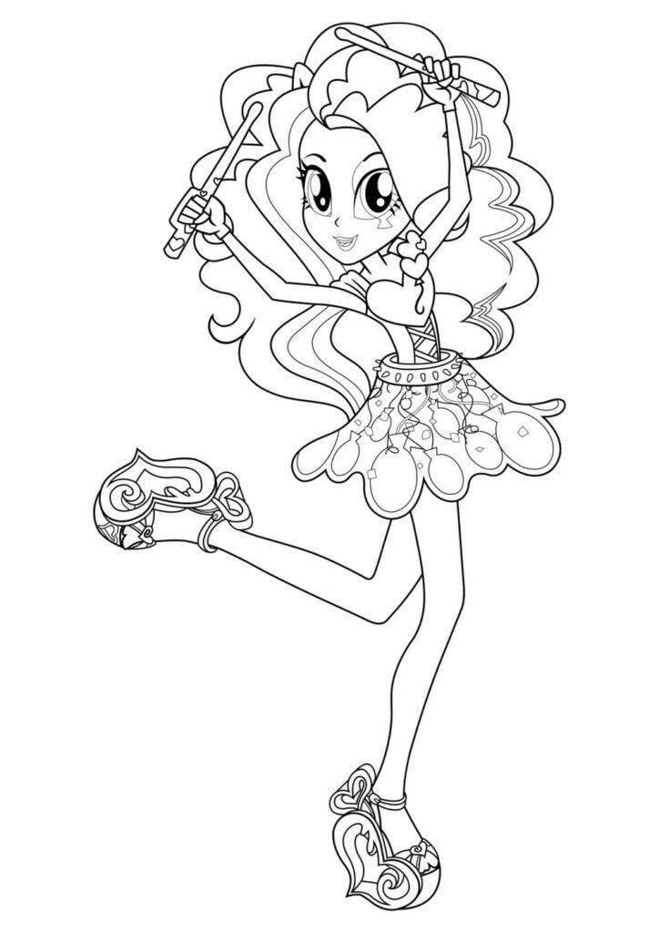 imagens equestria girls para colorir fashion