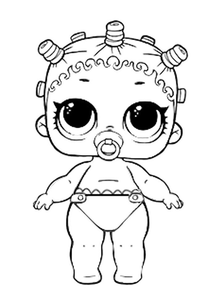 Lol Baby Lil Center Stage para colorir - Desenhos para colorir