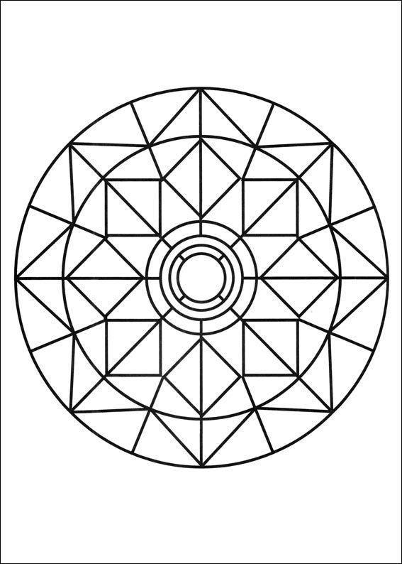 mandala para colorir grande