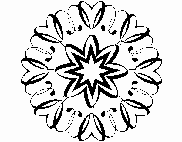 mandalas estrela