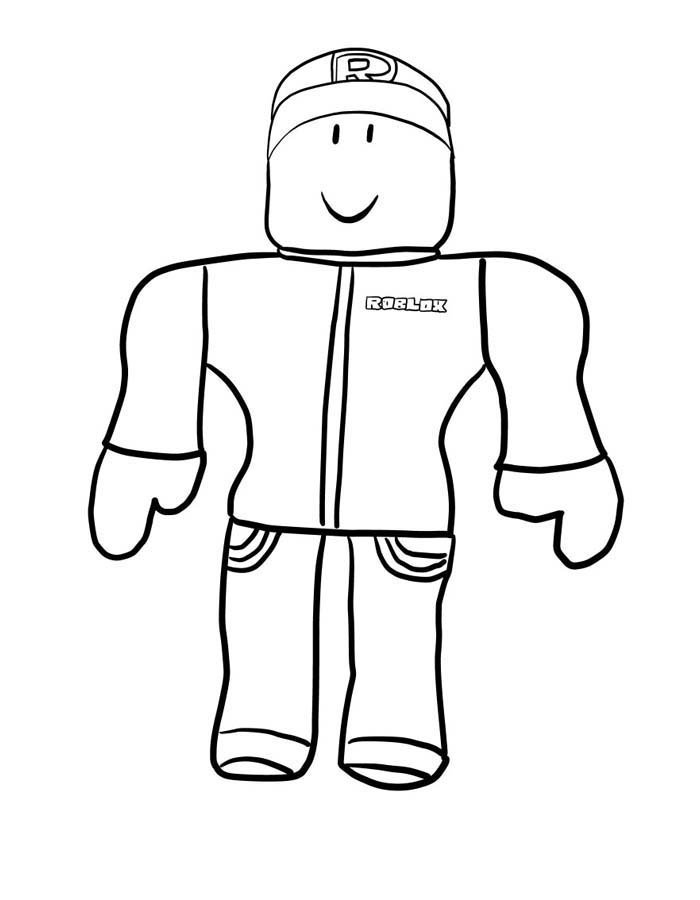 roblox para colorir menino