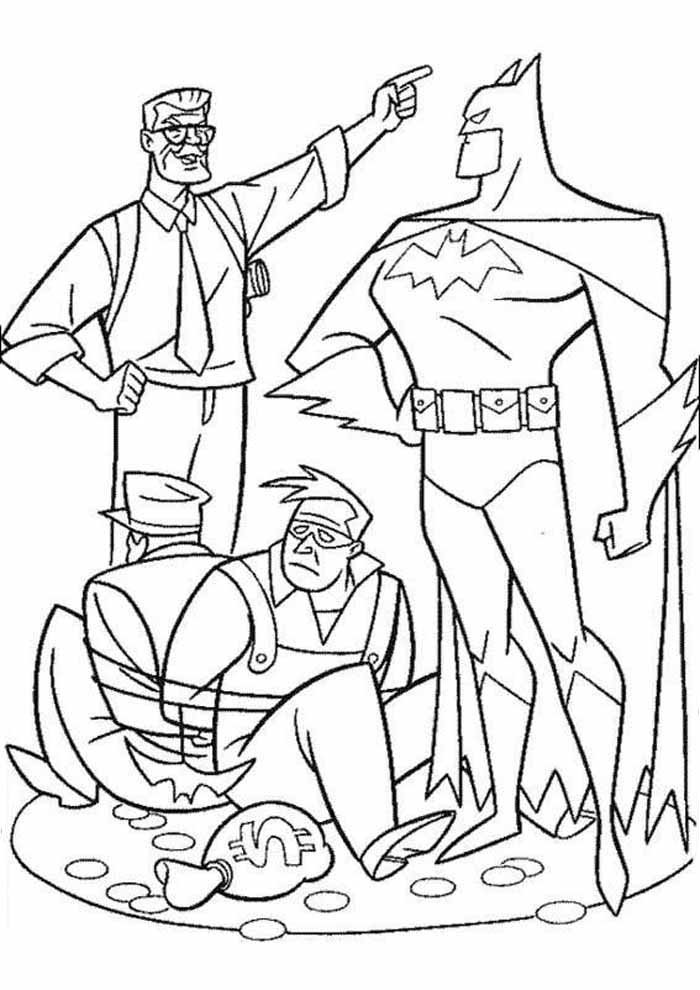 super herois para colorir batman connor