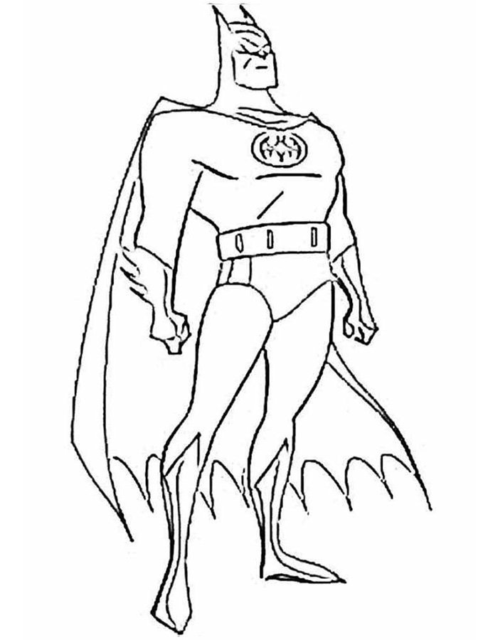 super herois para colorir batman