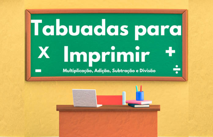 tabuada para imprimir