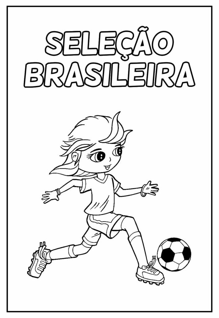 desenho da selecao brasileira para colorir 14