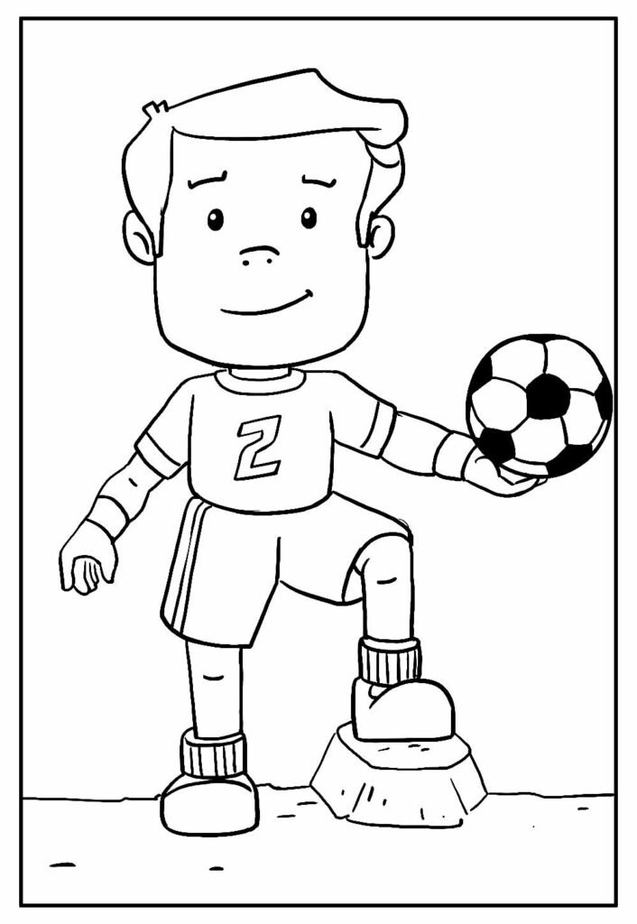 desenho da selecao brasileira para colorir 16