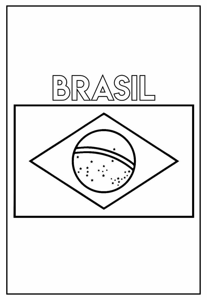 desenho da selecao brasileira para colorir 5