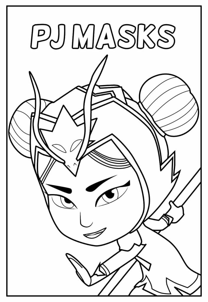 desenho de pj masks para colorir 2