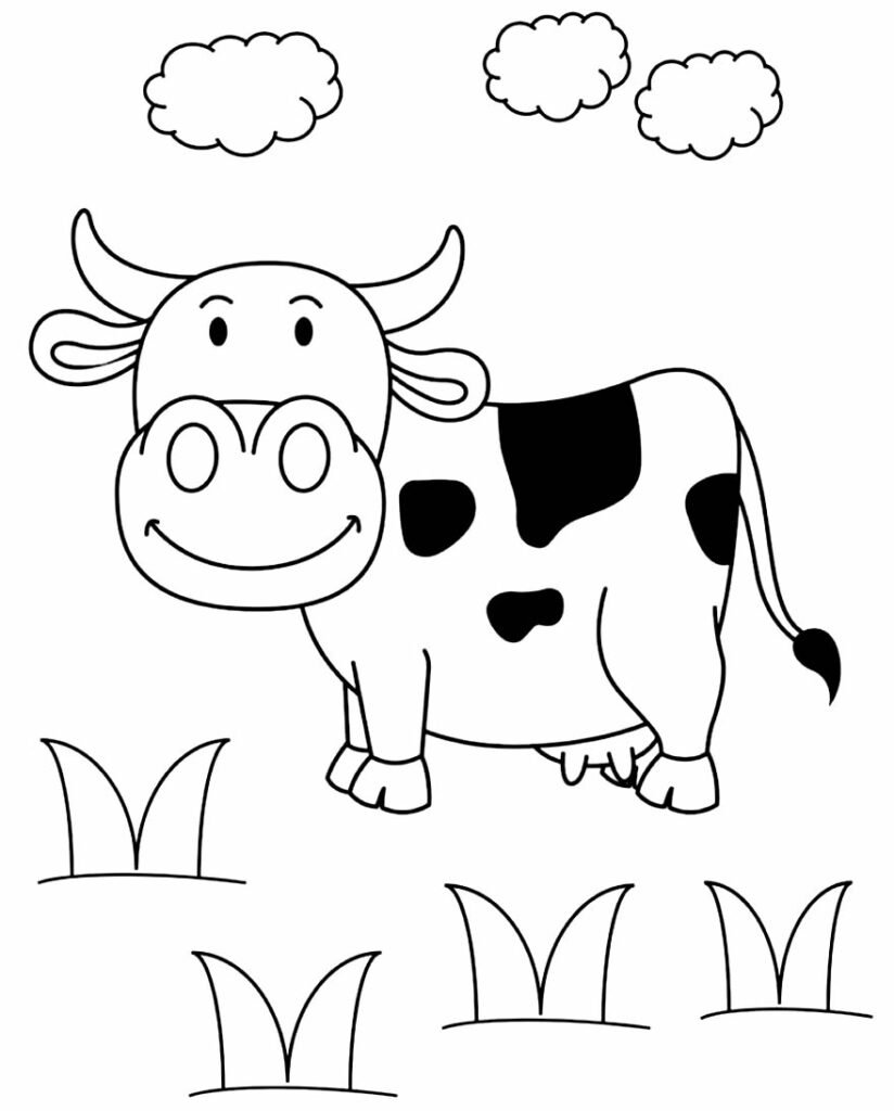 desenho de vaca 10