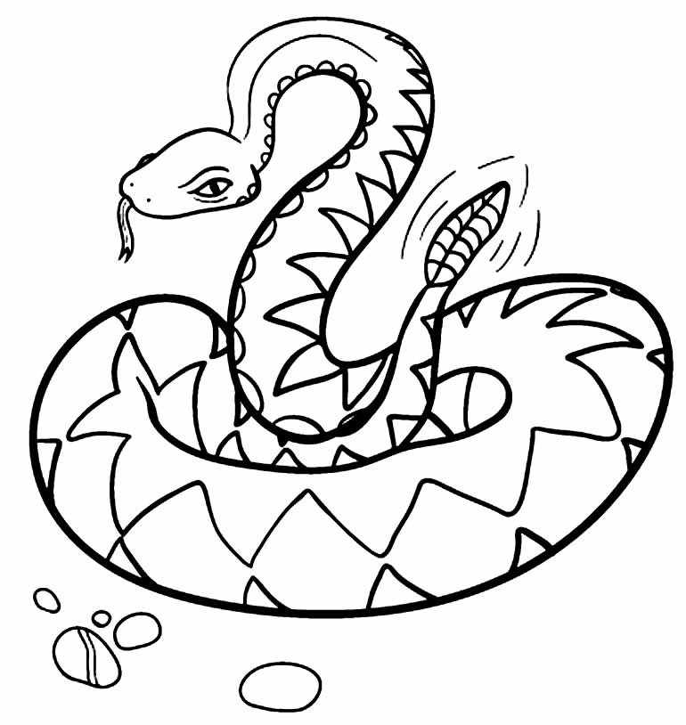 50+ Desenhos de Cobra para colorir - Pop Lembrancinhas